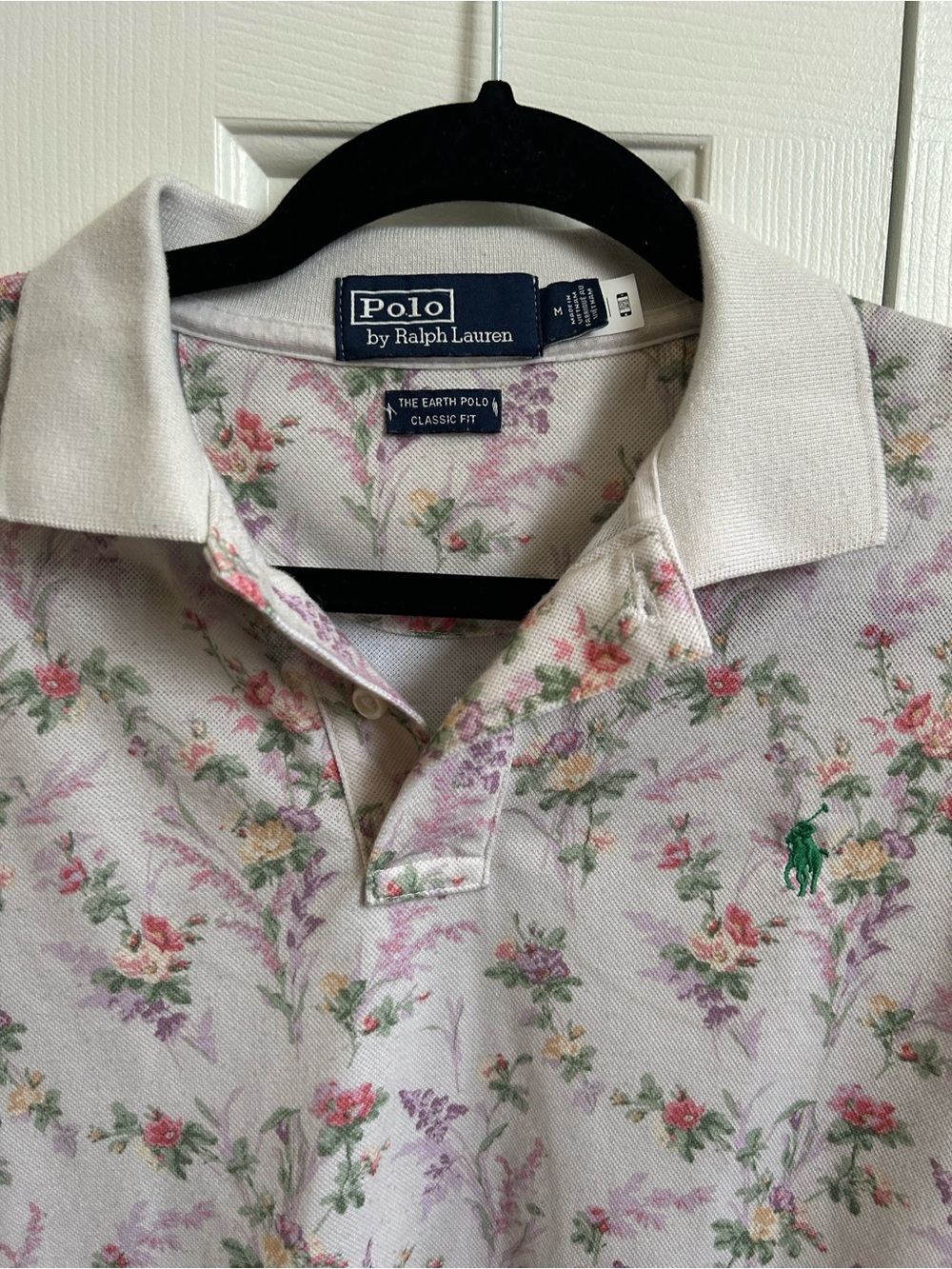 Polo By Ralph Lauren Floral Pink Polo Shirt - image 2
